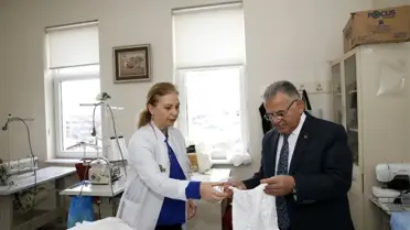 Başkan'dan esnaflara sürpriz ziyaret