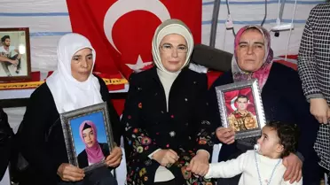 Emine Erdoğan'dan Diyarbakır annelerine ziyaret