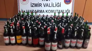 İzmir'de sahte içki operasyonu