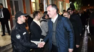 İnegöl protokolü yeni yıla görev başındaki kamu çalışanlarıyla girdi