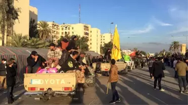 Iraklı milisler, ABD Büyükelçiliği önünden çekiliyor