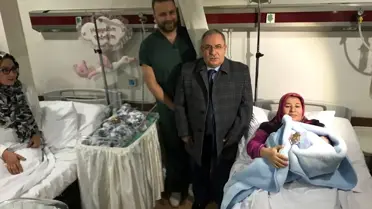 Sakarya'da yılın ilk bebeği doğdu