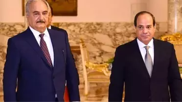 Hafter'in 'Türk askerini sınırınızda bulacaksınız' diyerek Sisi'den destek istediği iddia edildi