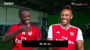 Pepe ile Auba Kapıştı
