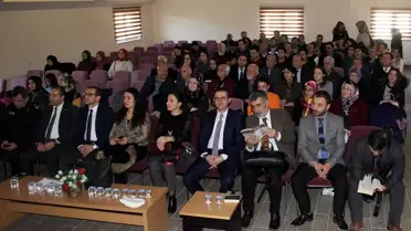 Beypazarı'nda söyleşi düzenendi
