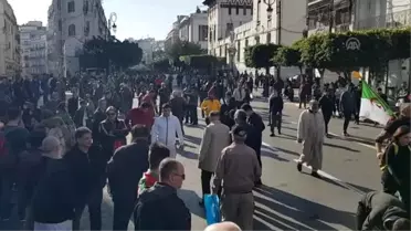 Cezayir'de göstericiler 'yönetim sisteminde köklü değişiklik' talebinde ısrarcı