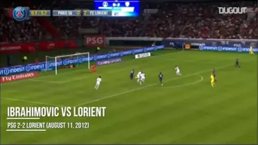 Ibrahimovic'in PSG'yle İlk Ligue 1 Golü