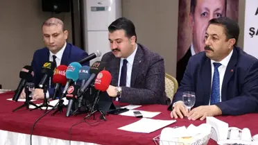 AK Parti Şanlıurfa İl Başkanı Bahattin Yıldız basınla buluştu