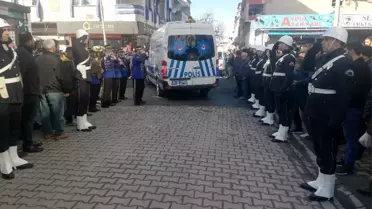 Polis memuru Sami Avcı son yolcuğuna uğurlandı