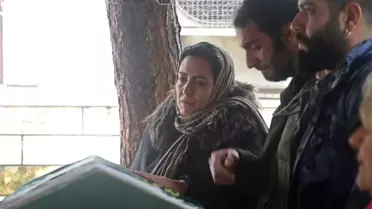 Cenaze töreninde gözyaşları sel oldu