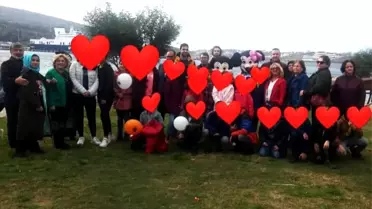 'Sevgi Evi' çocukları Çeşme'yi gezdi