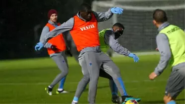 Trabzonspor'da Badou Ndiaye antrenmanlara başladı