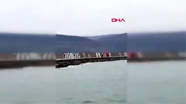 Amasra'da dev dalgalar oluştu