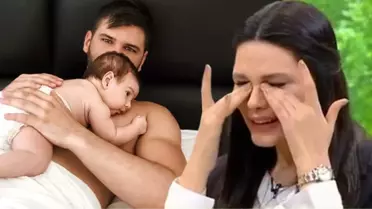 Bebeği 5 aylıkken ameliyat olan Almeda Abazi, canlı yayında gözyaşlarına hakim olamadı