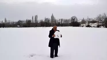 Simav'da kar yağışı çiftçileri sevindirdi