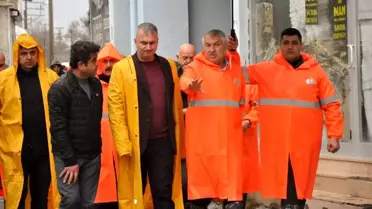 Yoğun yağmur ve kar Adana'da etkisini sürdürüyor