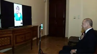 Erdoğan, Ümmü Gülsüm Genç ile sosyal medyada canlı görüştü! O anlar böyle görüntülendi