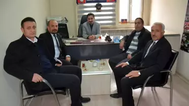 Muhtarlardan İHA temsilcisi Taş'a ziyaret