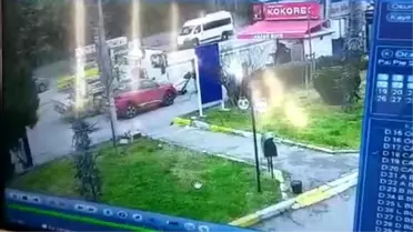 Çekicinin kaldırdığı araçtan düşen kadın yaralandı