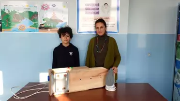 Sakaryalı öğrenci, 'Geleceğin Mucitleri' yarışması finalistlerinden biri oldu
