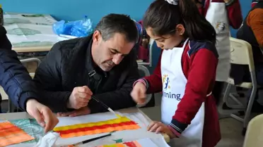 Denizli'de 'keyifli okul atölyem' projesi hayata geçirildi
