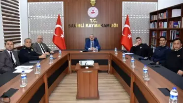 Salihli'de spor güvenlik kurulu toplantısı yapıldı