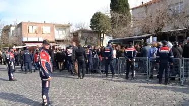Didim'de ÇED toplantısı öncesi arbede