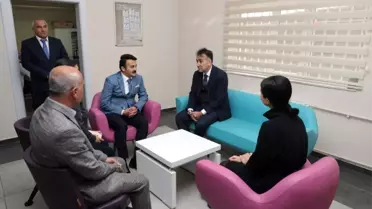 Vali Oktay Çağatay, Sağlıklı Hayat Merkezi'ni ziyaret etti