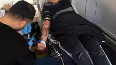 Yerköy'de kan bağışı kampanyası düzenlendi