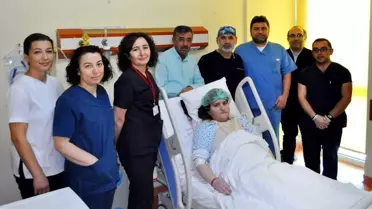 Hastanın balonlaşan atardamarı suni damarla değiştirildi
