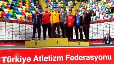 Uşaklı sporculardan gülle atmada çifte başarı