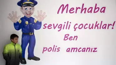 Edirne'de öğrenciler yarıyıl tatilini 'Trafik Eğitim Parkında' geçiriyor