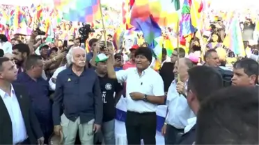 Evo Morales: 'Yeniden hükümete gelecek ve demokrasiyi tesis edeceğiz'