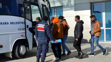 Tekirdağ'da 8 düzensiz göçmen yakalandı