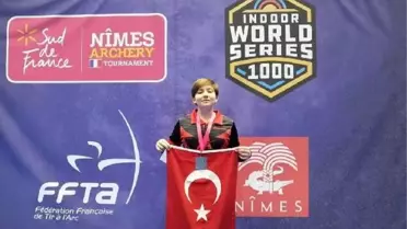 Milli okçu Yusuf Kaya'dan dünya ikinciliği