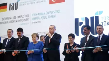 Türk-Alman Üniversitesi Yeni Binalarının Açılış Töreni