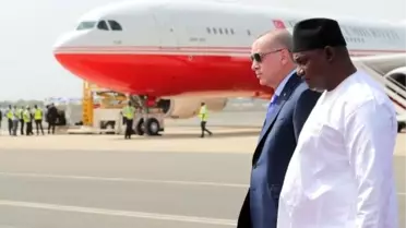 Cumhurbaşkanı Erdoğan Gambiya'da