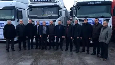 Soma'dan deprem bölgesine 100 ton kömür yardımı