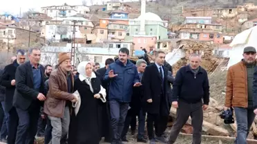 Bakan Kurum deprem bölgesinde