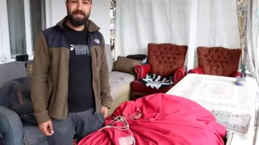 Travertenlere düşen yamaç paraşütü pilotu o anları anlattı