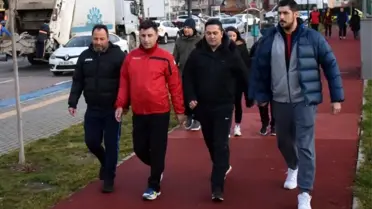 Görükle'de sağlık için yürüdüler