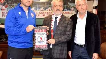 Rektör Bilgiç'ten Samsunspor'a destek