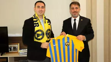 Ağrı Hamur'dan Büyükşehir'e Ziyaret