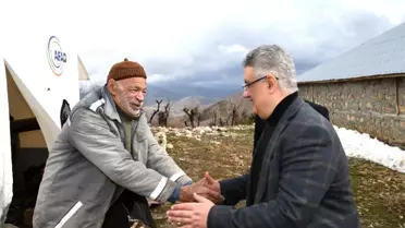 Vali Aykut Pekmez, Gerger ilçesinde incelemelerde bulundu
