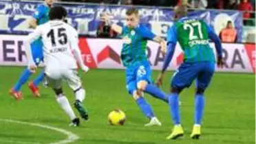 Süper Lig: Çaykur Rizespor: 1 - Beşiktaş: 2 (Maç sonucu)