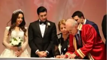 Başkan Gültak, kızının nikahını kıydı