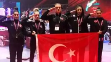 Kadın Tekvando Milli Takımı, Dubai'de şampiyon