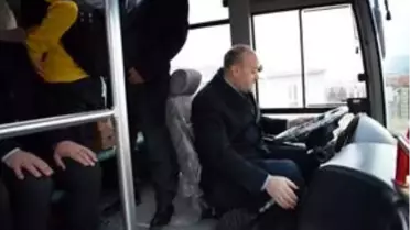Bahşılı Belediyesi şehit ve gazi çocuklarını okula ücretsiz taşıyor