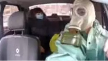 Rusya'da taksi şoförü müşterilerine 'koronavirüs' şakası yaptı