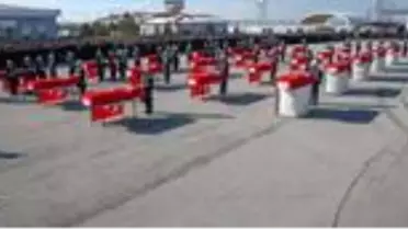 Çığ felaketi şehitleri memleketlerine uğurlandı
